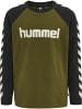 Hummel Hummel T-Shirt Hmlboys Kinder Atmungsaktiv in DARK OLIVE