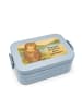 Mr. & Mrs. Panda MEPAL Bentobox Otter Muschel Design mit Spruch in Blau Pastell
