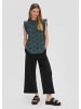 QS Bluse in 67A3_petrol