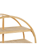 Beliani Bücherregal TUVALU II in /Beige - (W) 100 x (H) 109 x (L) 42 cm