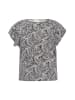 usha FESTIVAL Women Blouse in black white