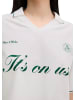 Marc O'Polo MOP Club '67   Football Trikot Shirt, Cropped in Weiß