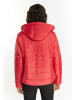 myMo Damen Leicht Wattierte Jacke in Rot
