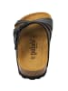 Palado Pantoletten Kreta in Schwarz Python