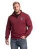 Men Plus Sweatshirt in burgunderrot