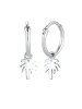 Elli Ohrringe 925 Sterling Silber Palme in Silber