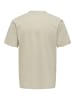 Only&Sons T-Shirt 2er-Set Rundhals Kurzarm in Schwarz-Beige