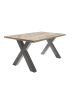 58 aufm Kessel ESSZIMMERTISCH Eike 4 160 x 90 x 75 Esstisch Graphit/Sandeiche