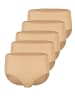 Nina von C. 5er Pack Taillenslip in caramel