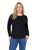 Ulla Popken Shirt in schwarz