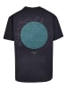 F4NT4STIC Heavy Oversize T-Shirt Geometric Grau in marineblau