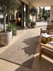 KADIMA DESIGN Läufer Geometrisch flachgewebt pflegeleicht Wohnzimmer Flur Esszimmer in Natur