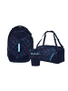 Satch Schulrucksack-Set MATCH "Purple Laser" 3-teilig in Lila