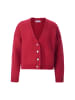 Rich & Royal Strickjacke in rot - 0001