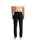 Gianni Lupo Schwarz Polyester Skinny-Hose