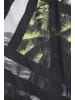 John Devin Badeshorts in schwarz-lime