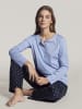 Calida Pyjama in dark lapis blue