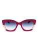 Ana Hickmann Frauen Sonnenbrille Katzenauge Rose