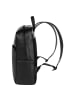 Bugatti Black Daypack Leder 40 cm Laptopfach schwarz