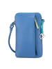 MYWALIT Handytasche Leder 12 cm in pitch blue