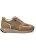 Mobils Sportlicher Schnürschuh in taupe