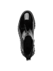 Marco Tozzi Chelsea Boot in BLACK PAT.