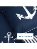 Schiesser Renforcé-Bettwäsche-Set Marina in Dunkelblau