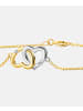 Diamant L'éternel Armband aus 375 Gelbgold mit 0.02 Karat Diamant
