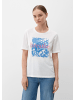 s.Oliver T-Shirt kurzarm in Creme