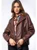 Wittchen Natural leather jacket in Burgundy