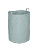 Tom Tailor Gesteppter Wäschekorb, 67 l in Pfefferminzgrün, Ø 40 x (H) 54 cm
