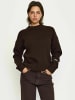 Soft Rebels Pullover SRTimo in 664 Coffee Bean Melange