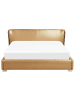 Beliani Doppelbett PARIS in Gold/Silber - (W) 215 x (H) 83 x (L) 228 cm