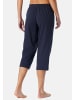 Schiesser Schlafanzug Hose Mix & Relax in Deep blue
