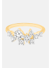 Ethische Diamanten Ring aus 375 Gelbgold mit Lab Grown Diamant