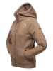 Marikoo Kapuzensweatjacke Setsunaa in Taupe Grey Melange