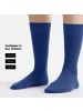 von Jungfeld Classic Socken Signature Innenbund in Royalblau
