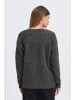 Oxmo V-Ausschnitt-Pullover OXISELMA in Grau