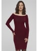 Urban Classics Day Dresses in burgundy