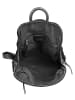 X-ZONE Rucksack echt Leder in schwarz