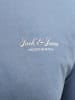 JACK & JONES PLUS T-shirt in Blue Mirage