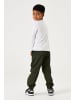 Garcia Langarmshirt mit Saurier-Print in white melee