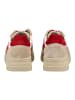 Tamaris Sneaker in Beige/Rot