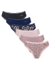 Sloggi Slip 6er Pack in Blau/Rosa