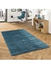 Pergamon Hochflor Langflor Shaggy Teppich Luxury in Ocean Blau