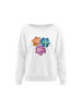 IZIA Women Sweatshirt in White
