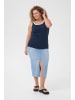 KAFFE curve Jerseytop KCcarina Tight fit in Midnight Marine