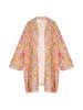 VIRITA Women Kimono in Stone Grey Multicolor