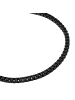 True Rebels Armband aus Edelstahl in schwarz