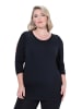MIAMODA Shirt in schwarz
